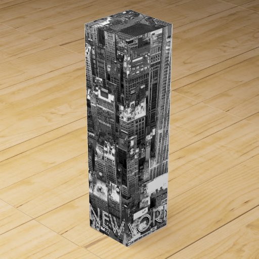 Image of New York Wine Box Customise New York Souvenir