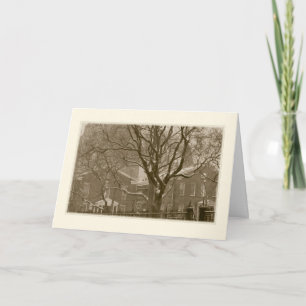 'New York Winter Scene' Holiday Card - Christmas