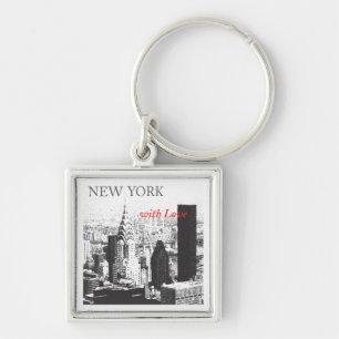 New York with Love Key Ring