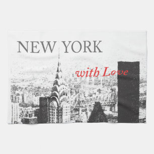 New York with Love Tea Towel