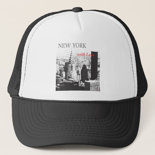 New York with Love Trucker Hat (Front)