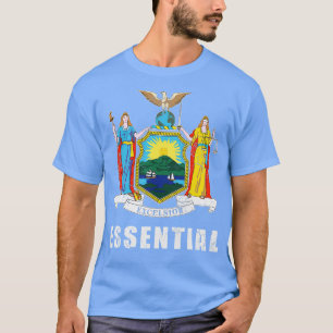 New York  Worker Flag Covid T-Shirt