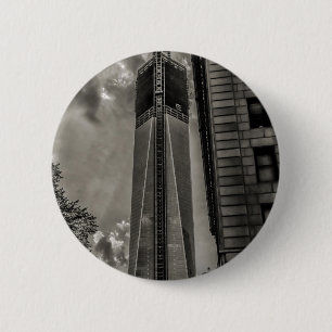 New York World Trade Centre Freedom Tower 6 Cm Round Badge