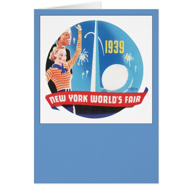 New York World's Fair 1939 (Front)