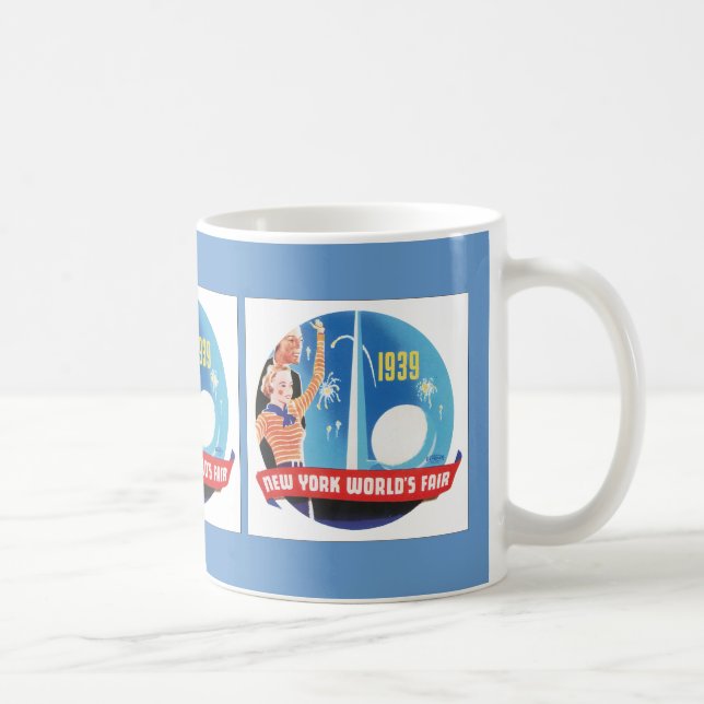 New York World's Fair 1939 Coffee Mug (Right)