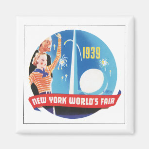 New York World's Fair 1939 Magnet