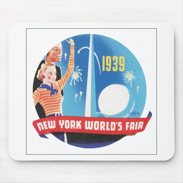 New York World's Fair 1939 Mouse Mat (Front)