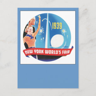 New York World's Fair 1939 Postcard