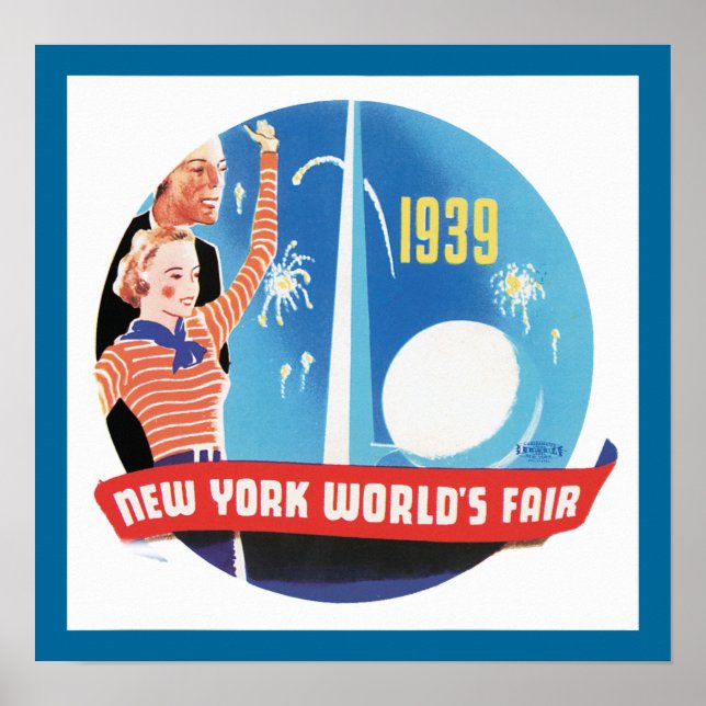 New York World's Fair 1939 Poster (Front)