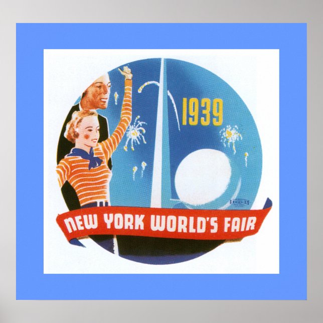 New York Worlds Fair (canvas) Poster (Front)