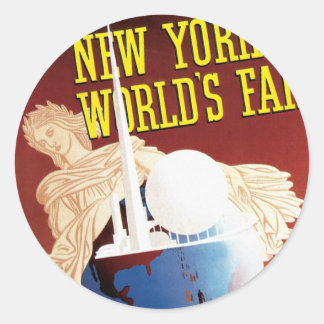 New York World's Fair (Globe) Classic Round Sticker