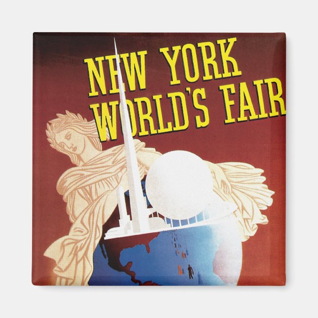 New York World's Fair (Globe) Magnet (Front)