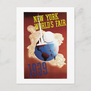 New York World's Fair (Globe) Postcard