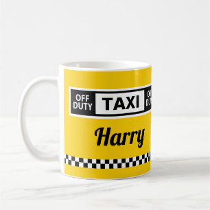New York Yellow Taxi Cab Fun Retirement Coffee Mug