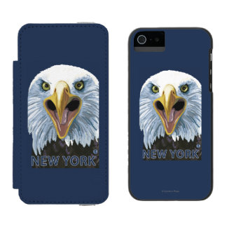 New YorkEagle Up Close Incipio Watson™ iPhone 5 Wallet Case