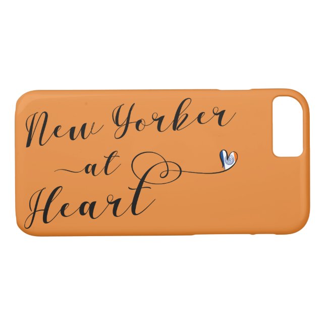 New Yorker At Heart Mobile Phone Case (Back (Horizontal))