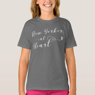 New Yorker At Heart, NYC T-Shirt