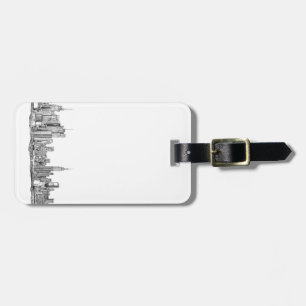 New Yorker's travellers luggage tags