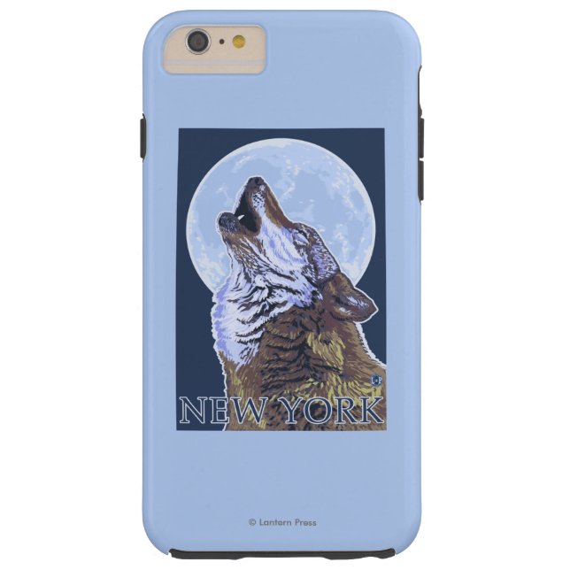 New YorkHowling Wolf Case-Mate iPhone Case (Back)