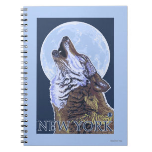 New YorkHowling Wolf Notebook