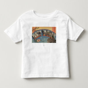 New YorkLarge Letter ScenesNew York State Toddler T-Shirt