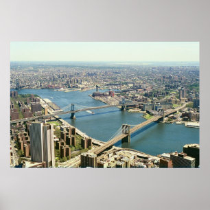 New York's Bridges Poster