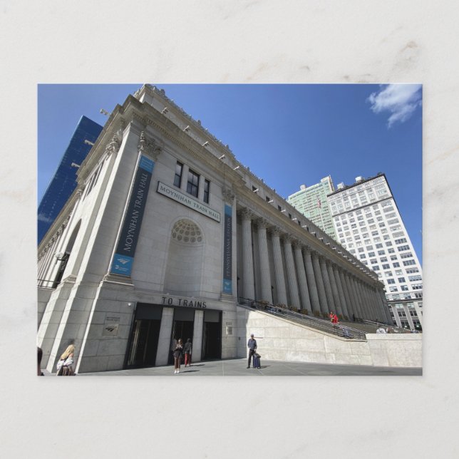 New York's Moynihan Train Hall Postcard (Front)