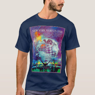 NEW YORKS WORLD FAIR Vintage 1964 Print T-Shirt