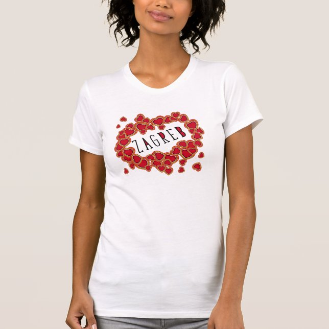 NEW - Zagreb Croatian T-shirt (Front)