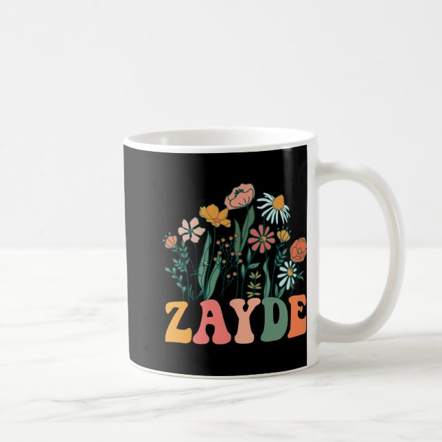 New Zayde Wildflower First Birthday &amp; Baby Sho Coffee Mug (Right)