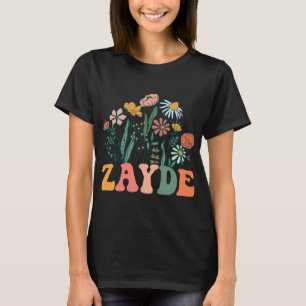 New Zayde Wildflower First Birthday &amp; Baby Sho T-Shirt