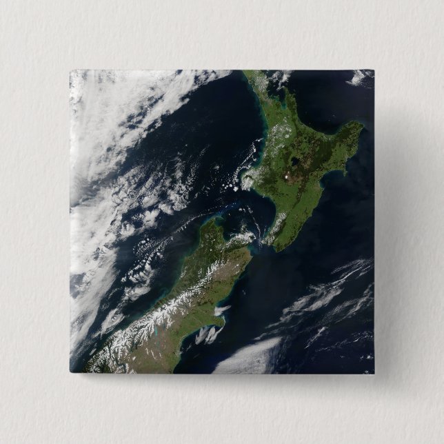 New Zealand 15 Cm Square Badge (Front)