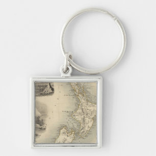 New Zealand 2 Key Ring