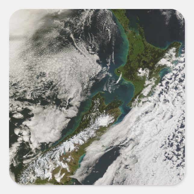 New Zealand 3 Square Sticker (Front)