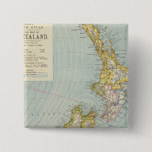 New Zealand 4 15 Cm Square Badge