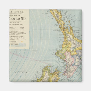 New Zealand 4 Magnet