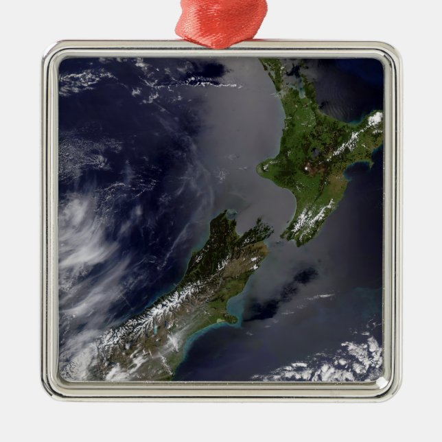New Zealand 4 Metal Tree Decoration (Front)