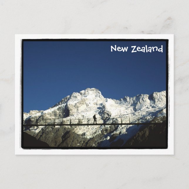 New Zealand Aoraki Mount Cook National Park Postca Postcard (Front)