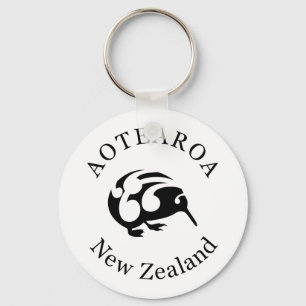 New Zealand Aotearoa KIWI Key Ring