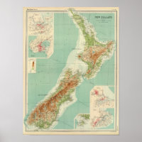 New Zealand Atlas Map