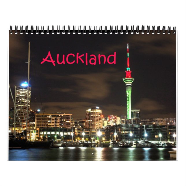 New Zealand - Auckland - Calendar (Cover)