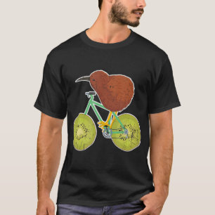 New Zealand Bicycle for Kiwi Fruit Lovers T-Shirt