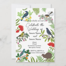 New Zealand Bird Wedding