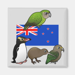 New Zealand Birdorables Magnet