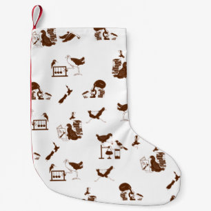 New Zealand Birds Science Students Small Christmas Stocking