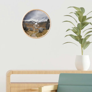 New Zealand Canterbury Castle Hill Vacation Memory Clock