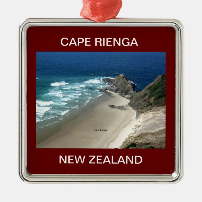 New Zealand, Cape Rienga, Metal Tree Decoration (Front)