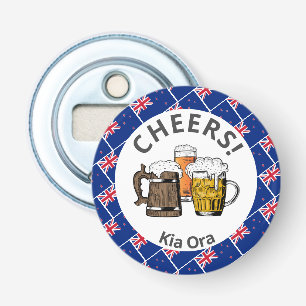 NEW ZEALAND Cheers Kia Ora Beer Bottle Opener