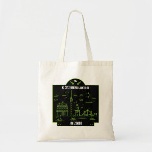 New Zealand Citizenship Celebration Gift Tote Bag