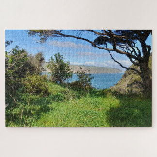 New Zealand Coastal Auckland Omanawanui Track Jigsaw Puzzle